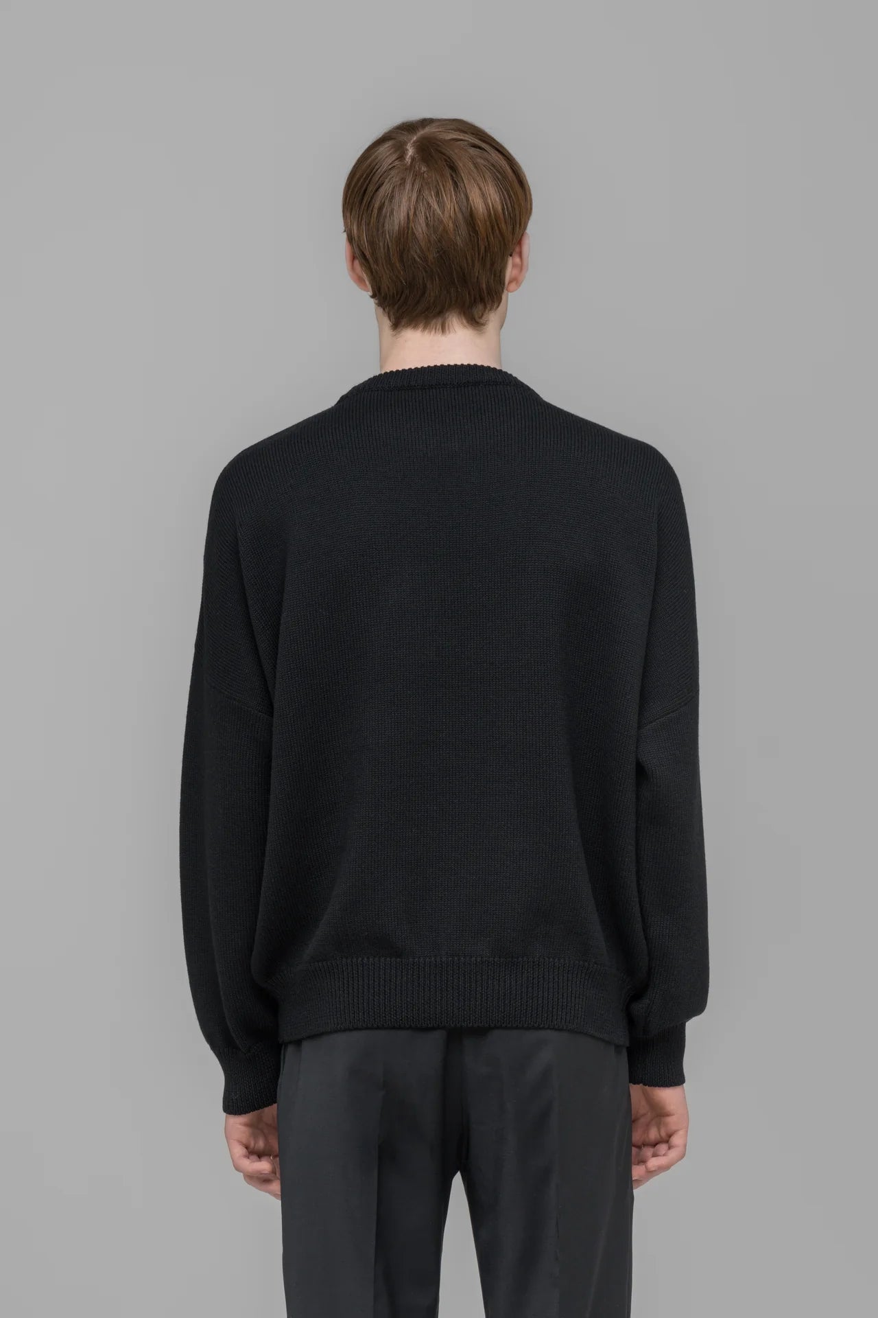 032c "SELFIE" Sweater Black