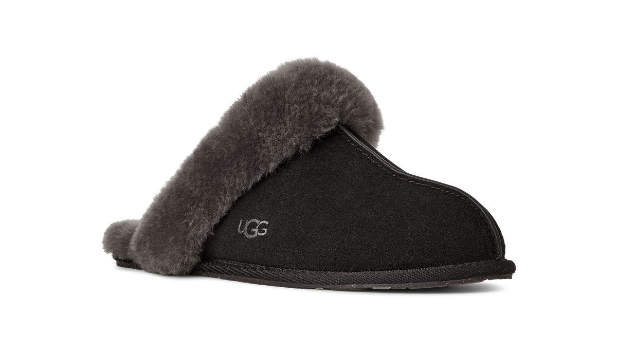 UGG W SCUFFETTE II BLACK/GREY
