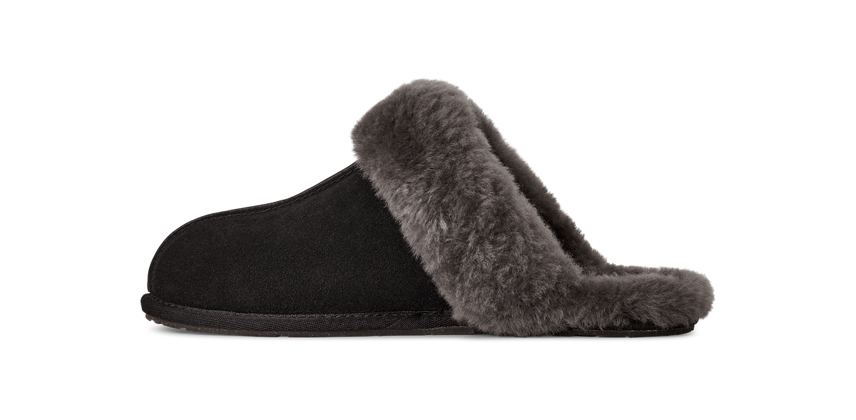 UGG W SCUFFETTE II BLACK/GREY