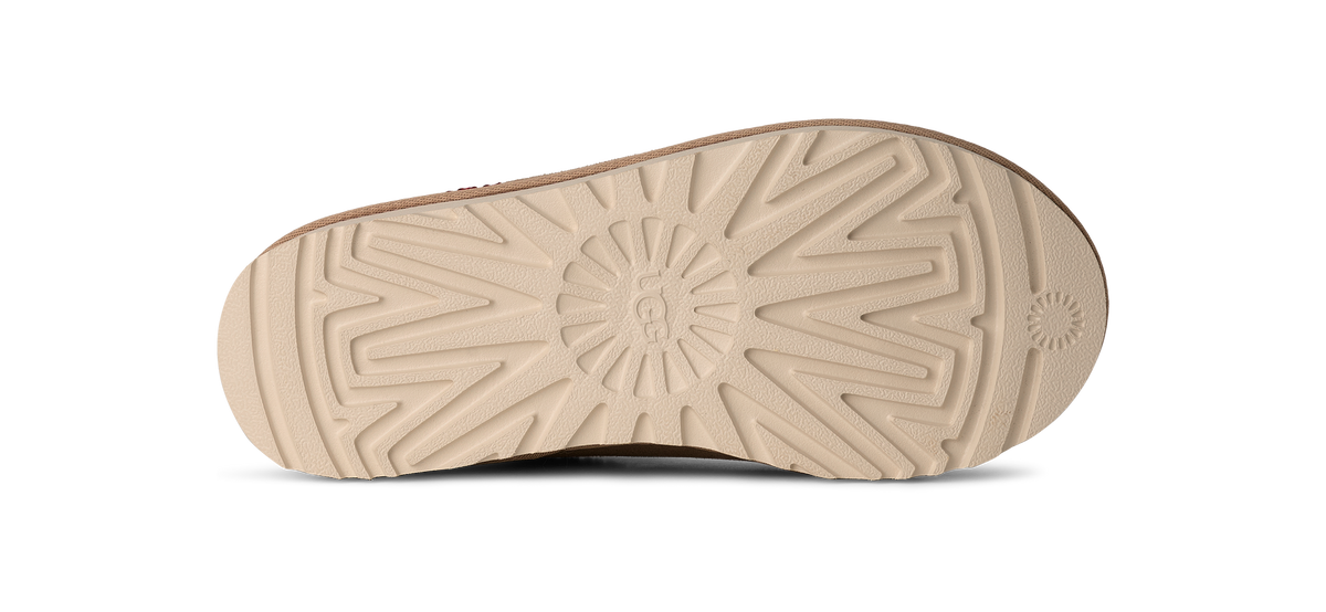 UGG W TASMAN II SAND / DARK CHERRY