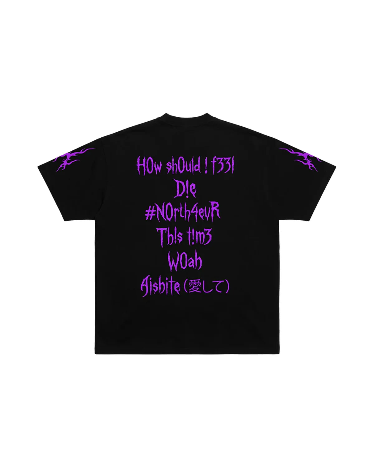 North West N0RTH4EVR Tee Purple