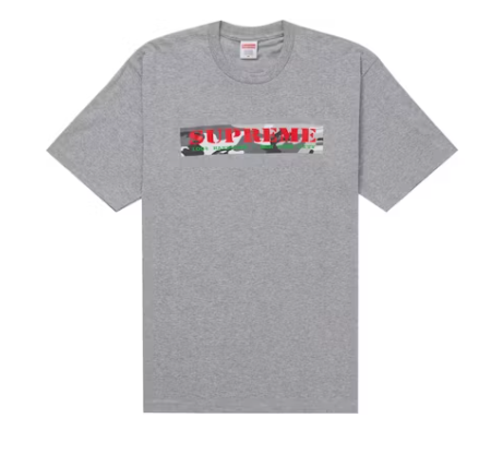 Supreme Hardcore Tee Heather Gray