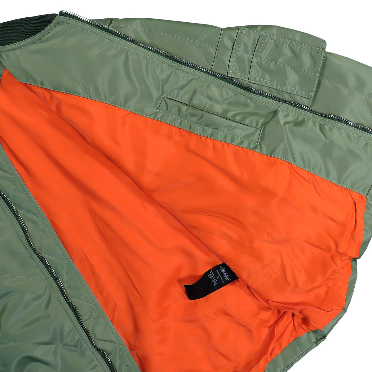 AWGE Bomber Iridescent Green – Zielona Kurtka Bomberka