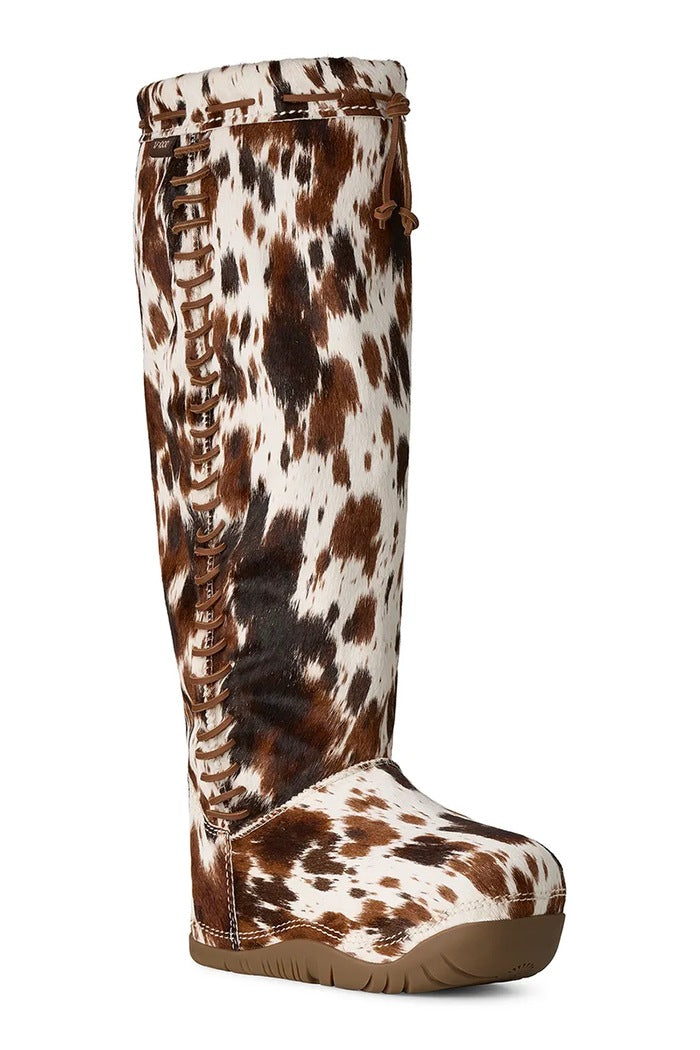 UGG BUCKED TALL BOOT BROWN MULTI