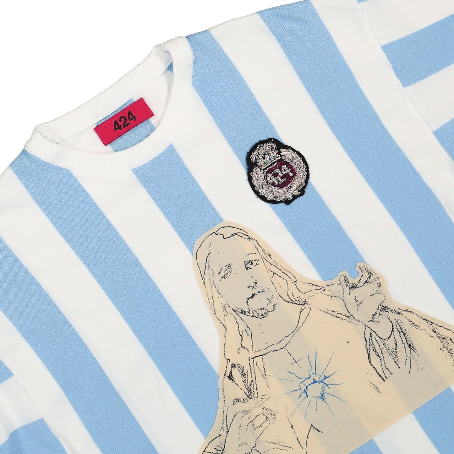 424 Soccer Sweater Light Blue