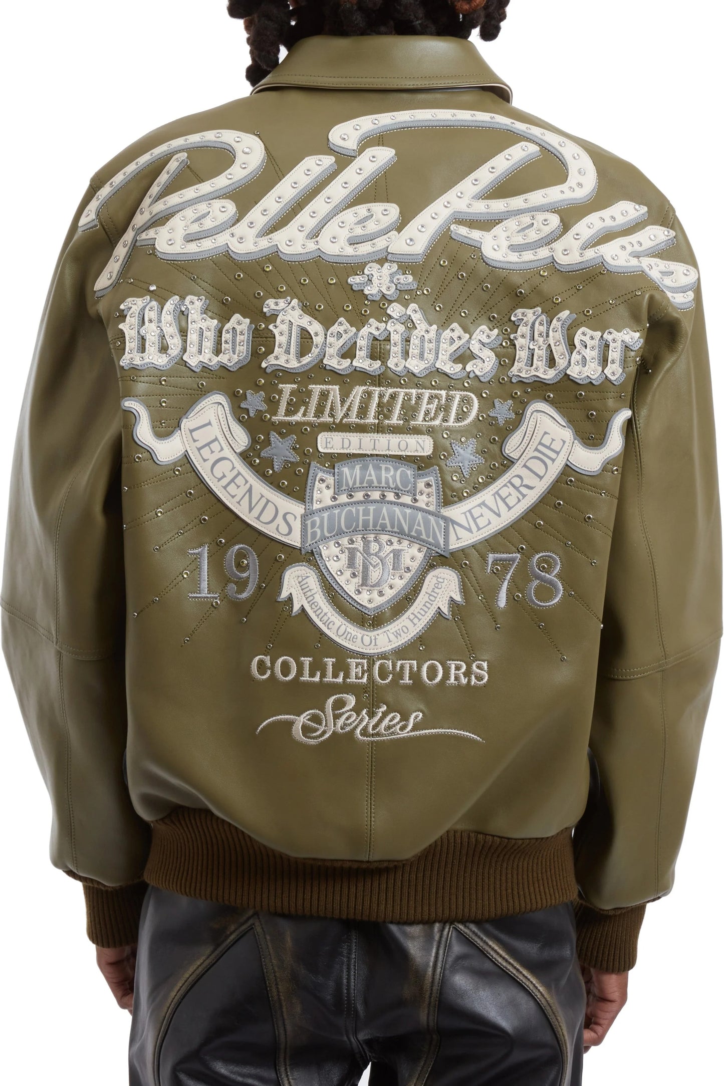 Who Decides War X PP Greatest Of All Time Jacket Olive