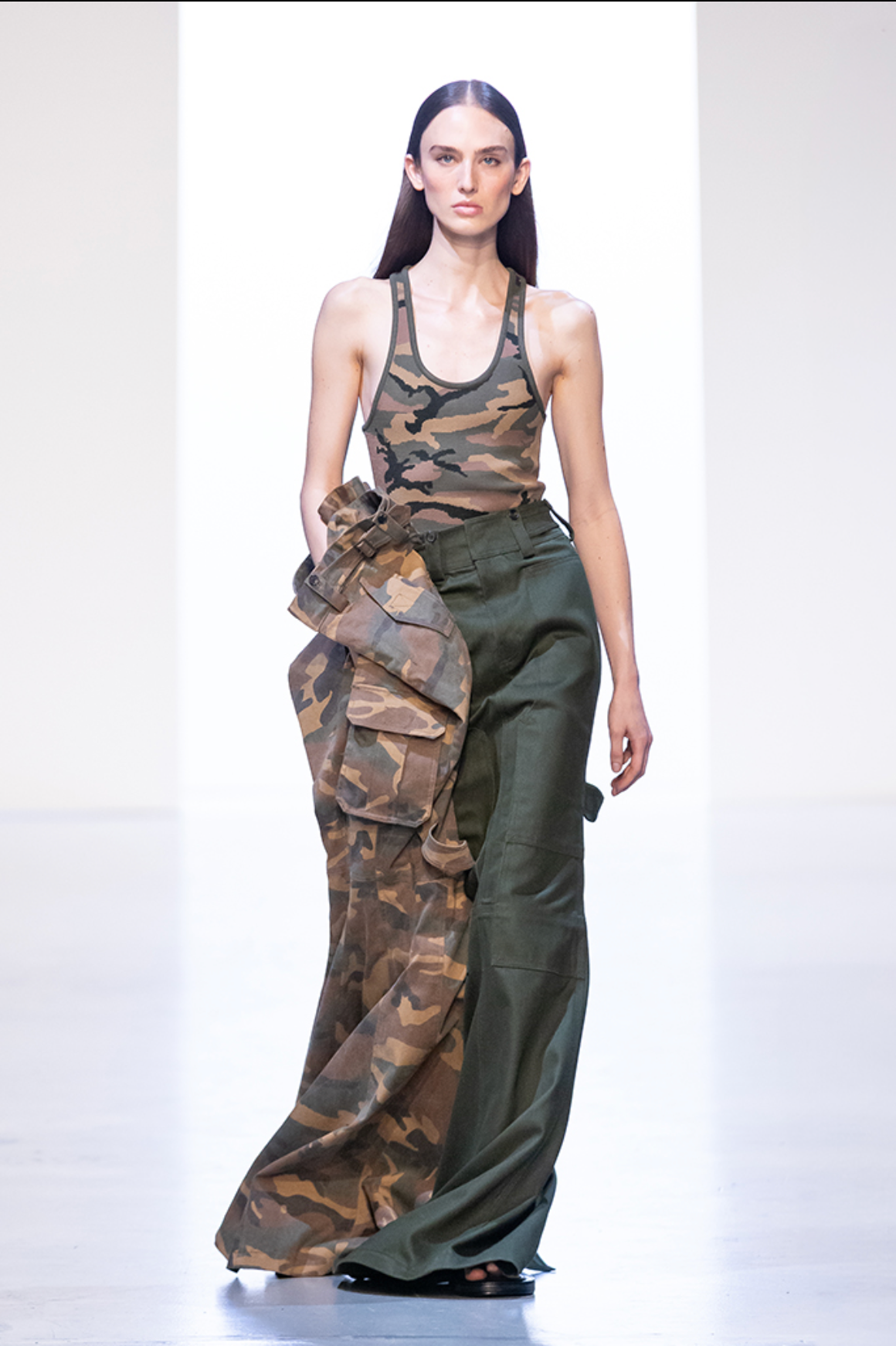 Juun.J Jacket Pants Camo-Khaki
