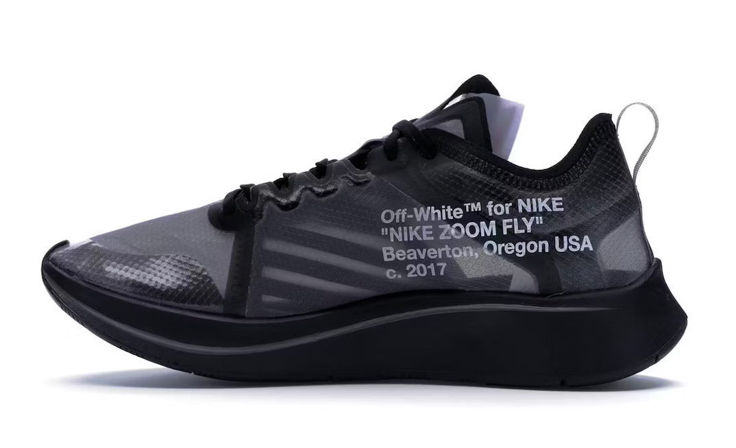 Nike Zoom Fly Off-White Black Silver