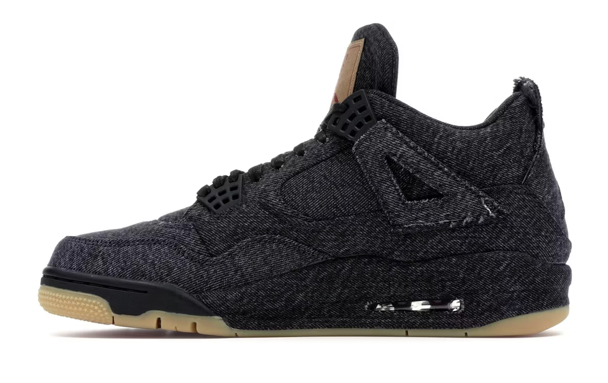 Jordan 4 Retro Levi's Black