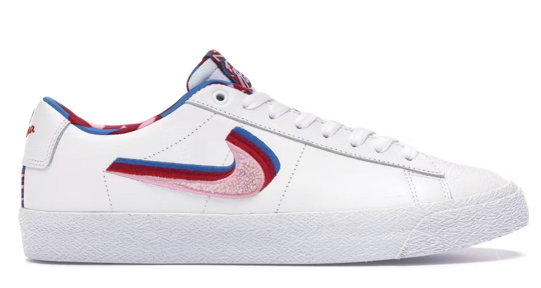 Parra Nike Sb Colors HOT Low Parra Nike Sb Dunk Hombre Blanco