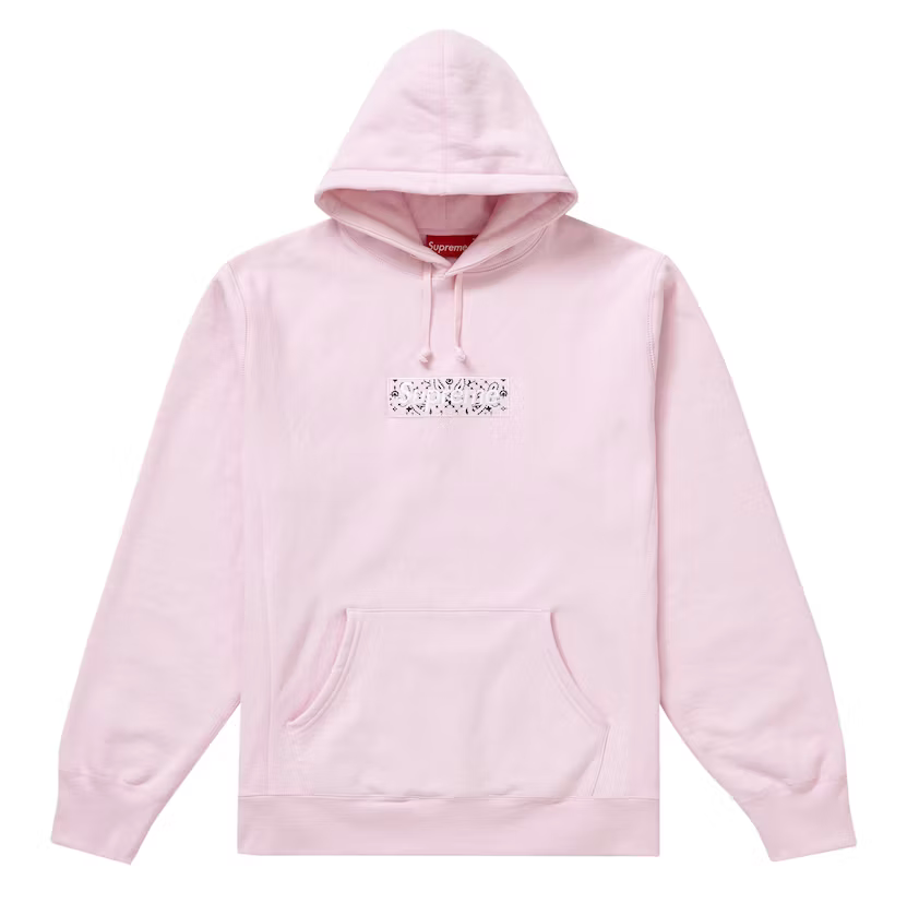 Supreme box logo bandana hoodie shop