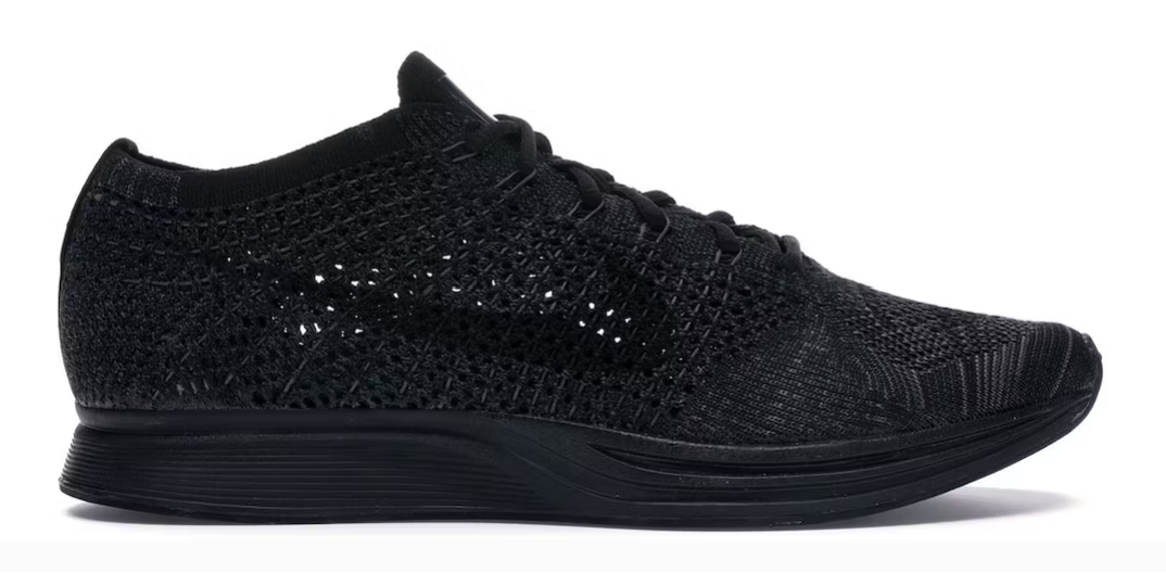 Nike Flyknit Racer Triple Black