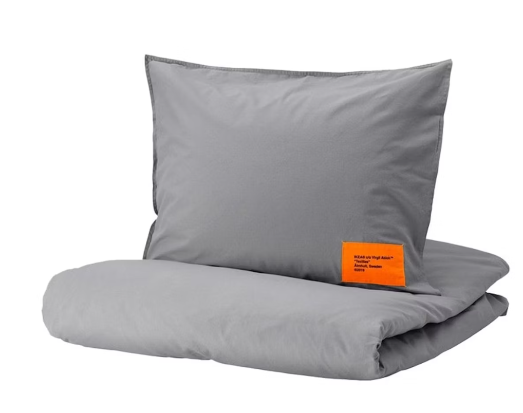 Virgil Abloh x IKEA MARKERAD Duvet Cover and 1 Pillowcase