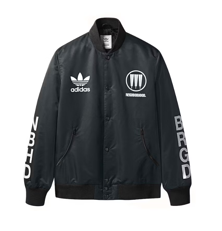adidas Neighborhood Stadium Jacket Black – HIGHKIOSK adidas Neighborhood Stadium Jacket Black – HIGHKIOSK