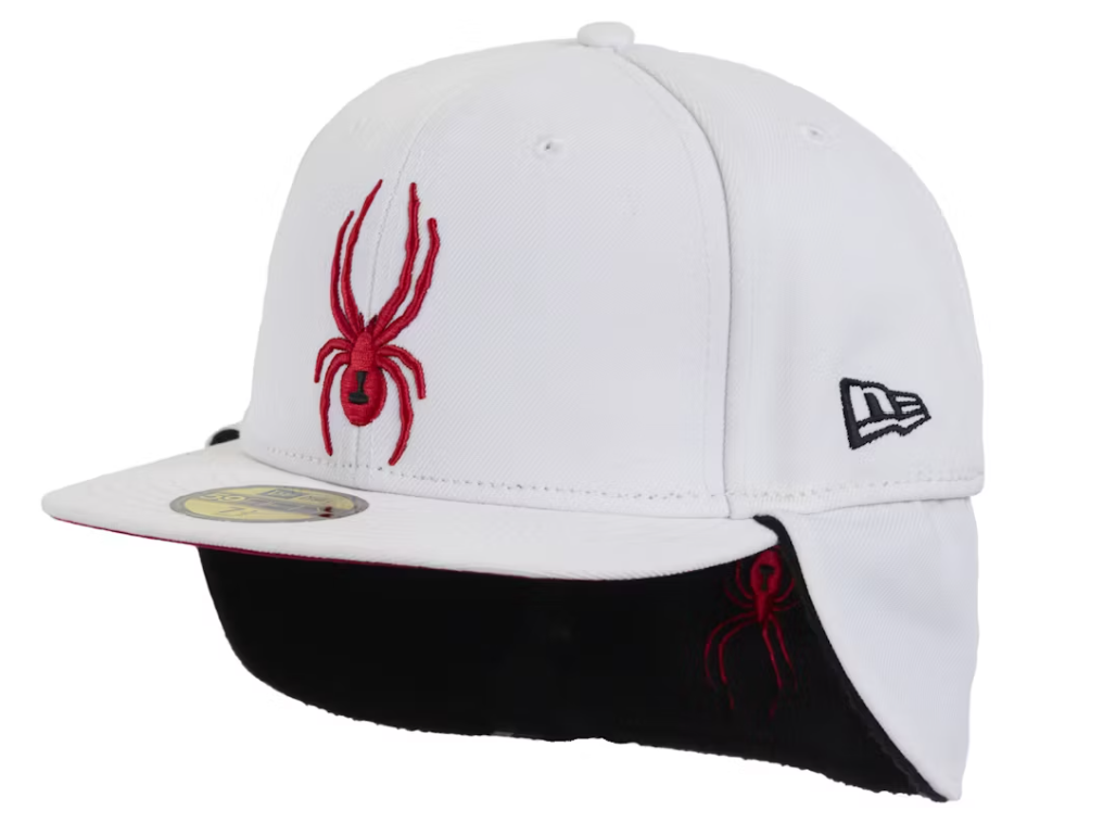 Supreme Spyder Earflap New Era White – HIGHKIOSK Supreme Spyder Earflap New Era White – HIGHKIOSK