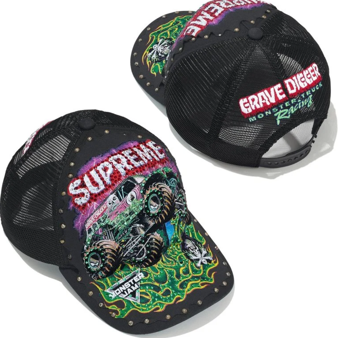 キャップ Supreme Grave Digger Mesh Back 5-Panel Supreme Grave Digger Mesh Back 5-Panel – HIGHKIOSK