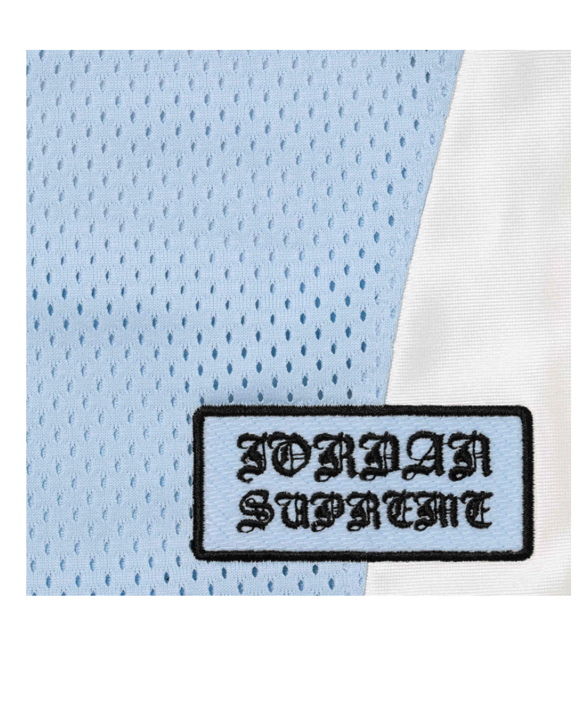 Supreme x Jordan Warm Up Jersey Blue