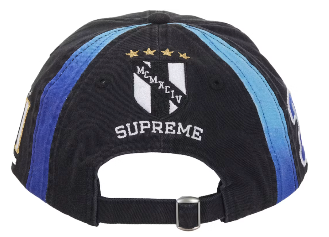 Supreme Fiji 6-Panel Black