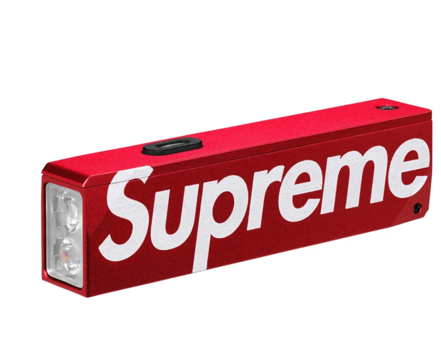 Supreme / ACEBEAM Flashlight Keychain Red