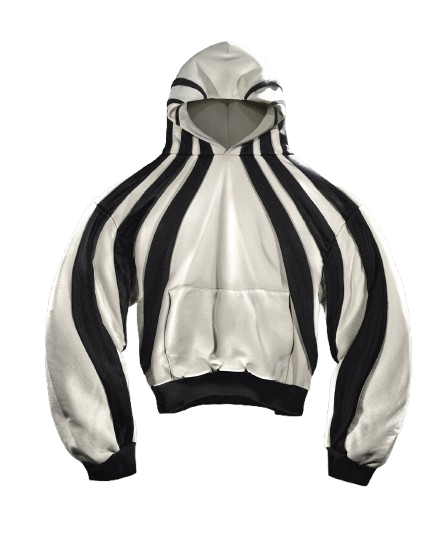 BadSon 'Array' Heavy Paneled Hoodie Orca
