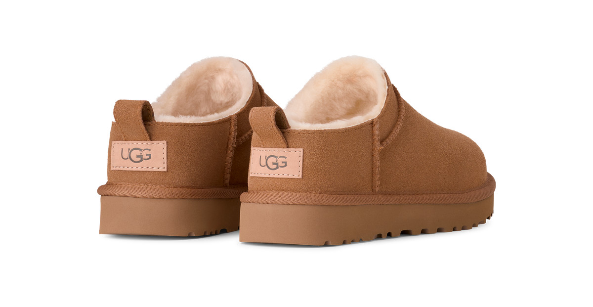 UGG W CLASSIC MICRO CHESTNUT