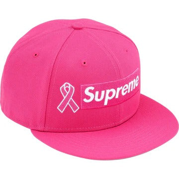Supreme Breast Cancer Awarness Box Logo New Era Cap Pink