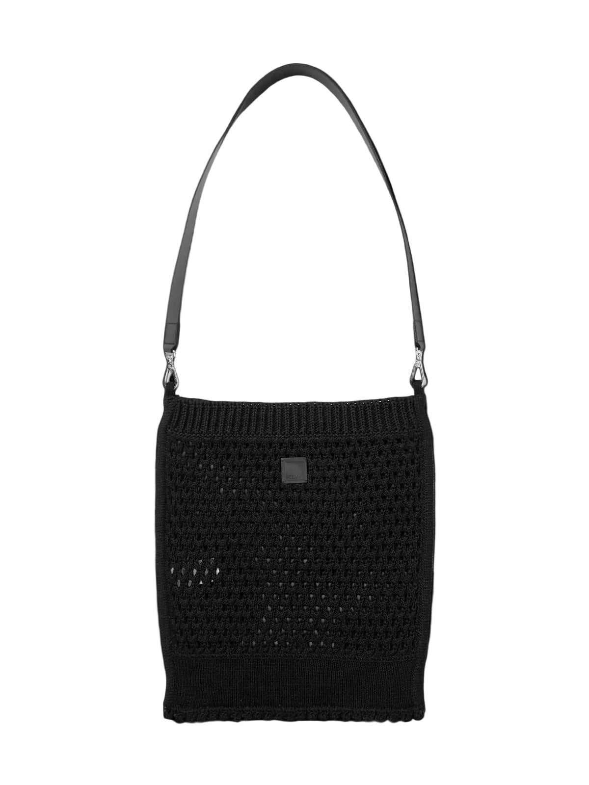 Juun.J Curly Knit Bag Black