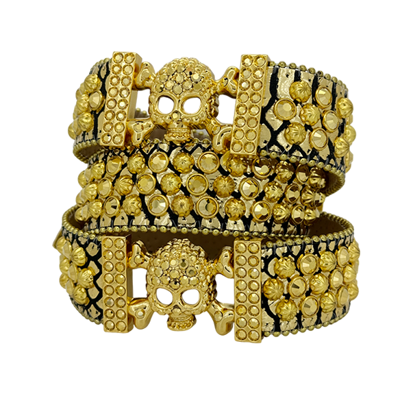 B.B. Simon Belt Lavasan Royal Gold