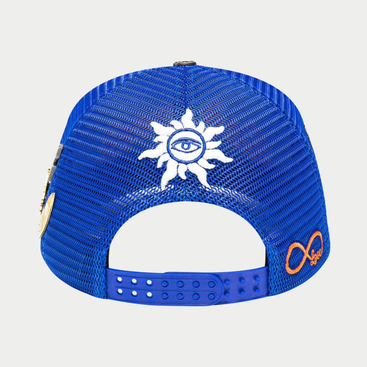 Godspeed GS Forever Trucker Hat Blue Orange