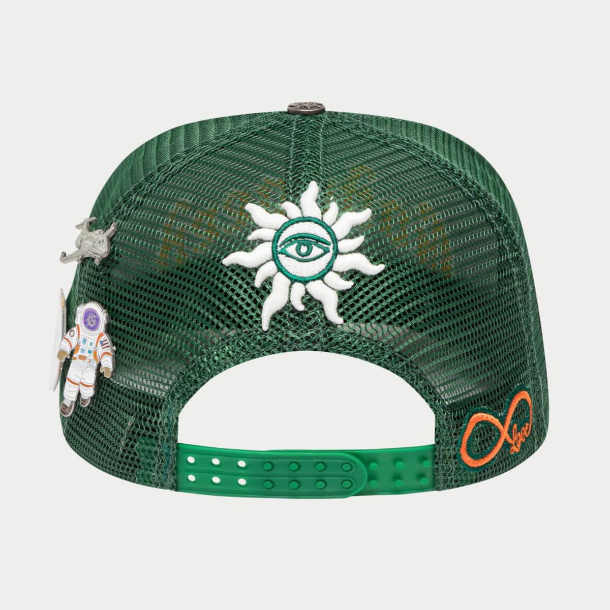 Godspeed GS FOREVER TRUCKER HAT GREEN/YELLOW
