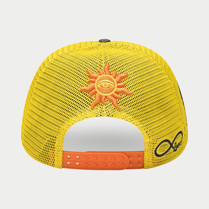 Godspeed GS FOREVER TRUCKER HAT (Yellow/Orange) BOOM26