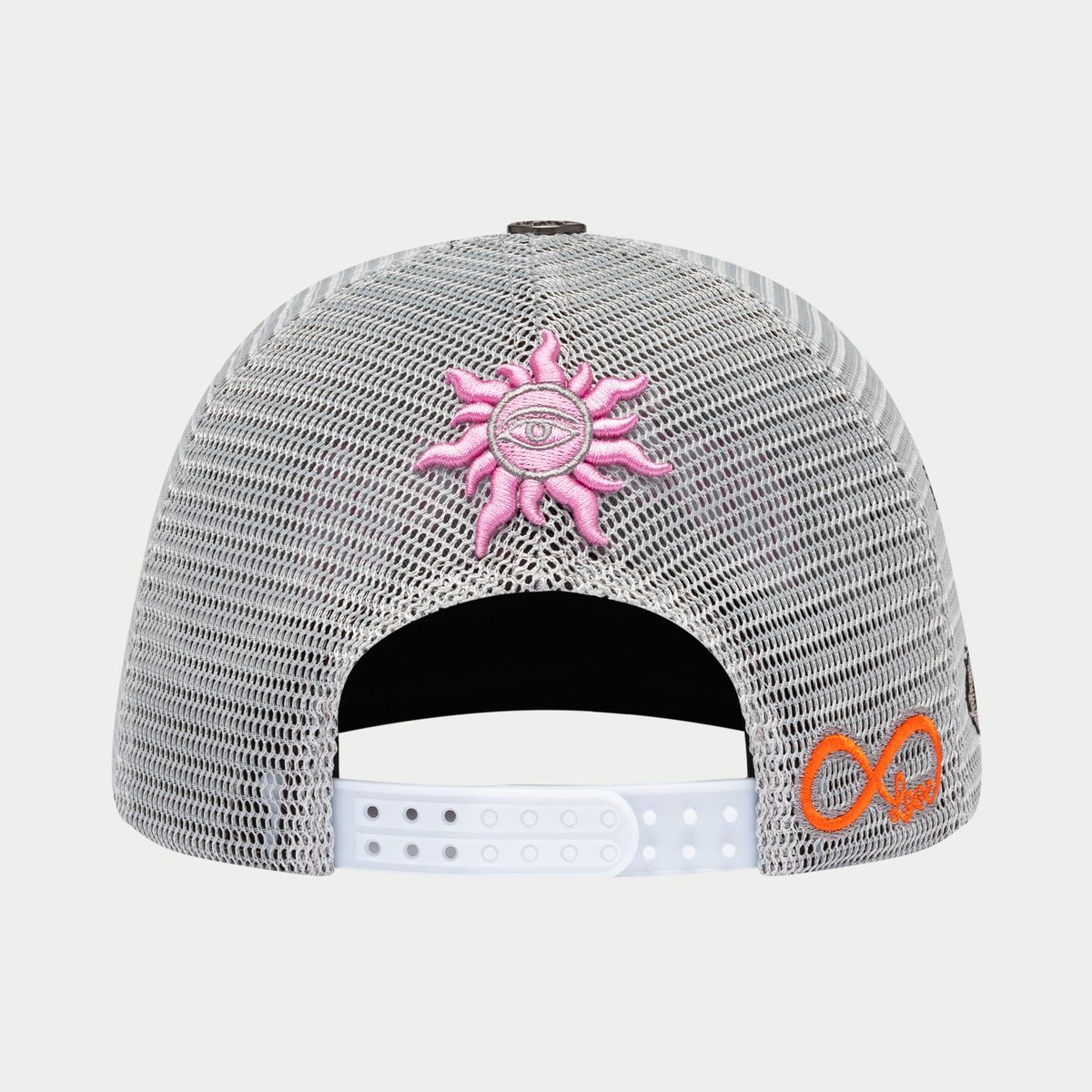 Godspeed GS Forever Trucker Hat (Grey/Pink)