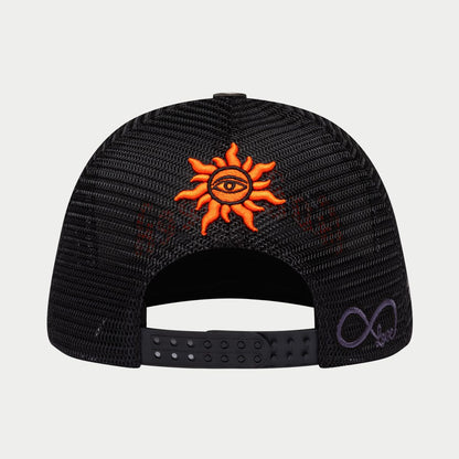 Godspeed GS Forever Trucker Hat Olive Orange