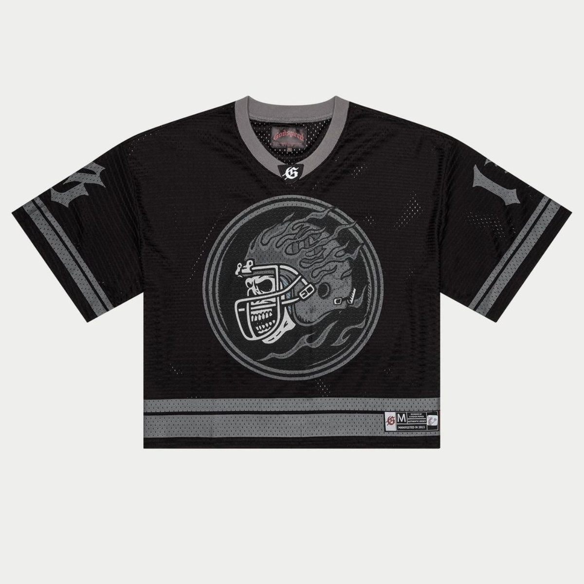 Godspeed First Down Jersey (Black/Grey) NYC