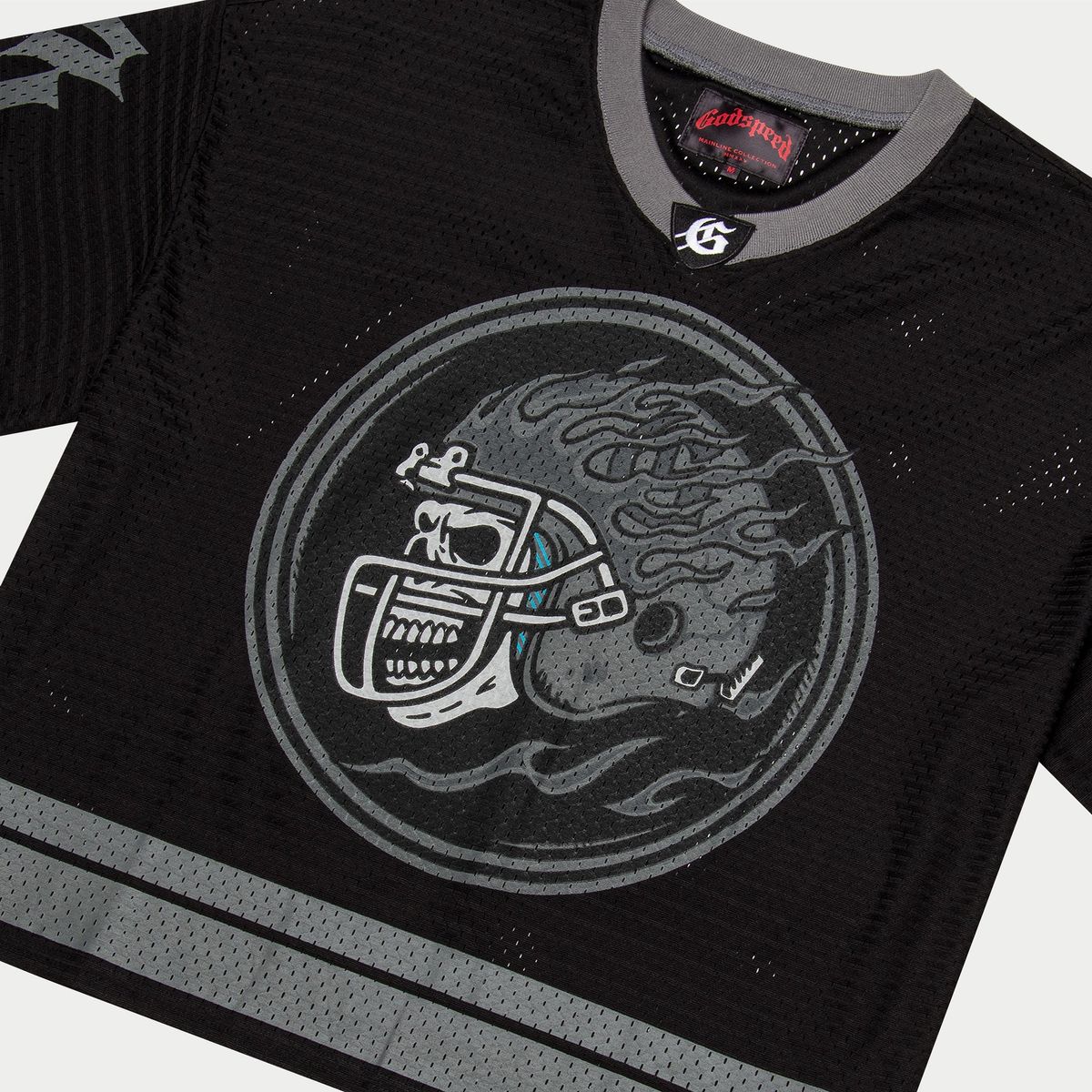 Godspeed First Down Jersey (Black/Grey) NYC