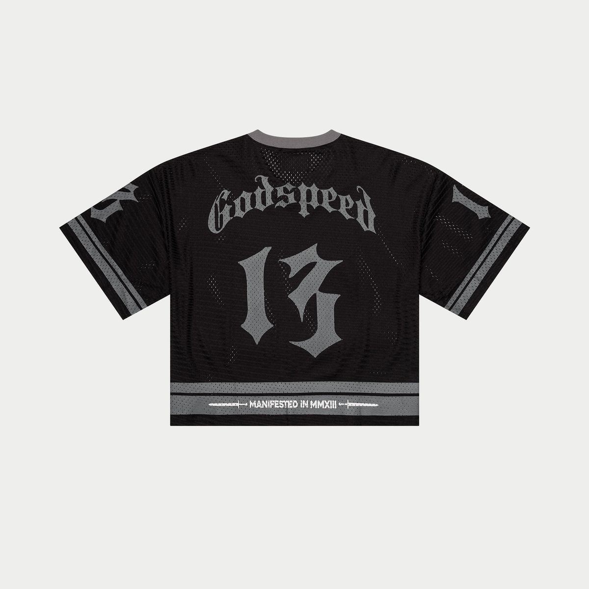 Godspeed First Down Jersey (Black/Grey) NYC