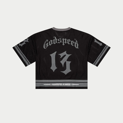 Godspeed First Down Jersey (Black/Grey) NYC