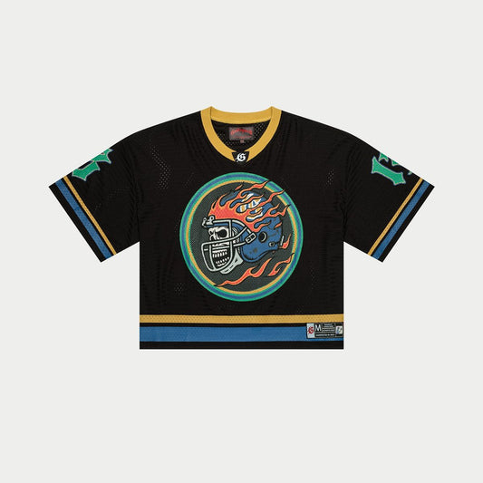 Godspeed First Down Jersey (Black/Yellow/Blue) NYC