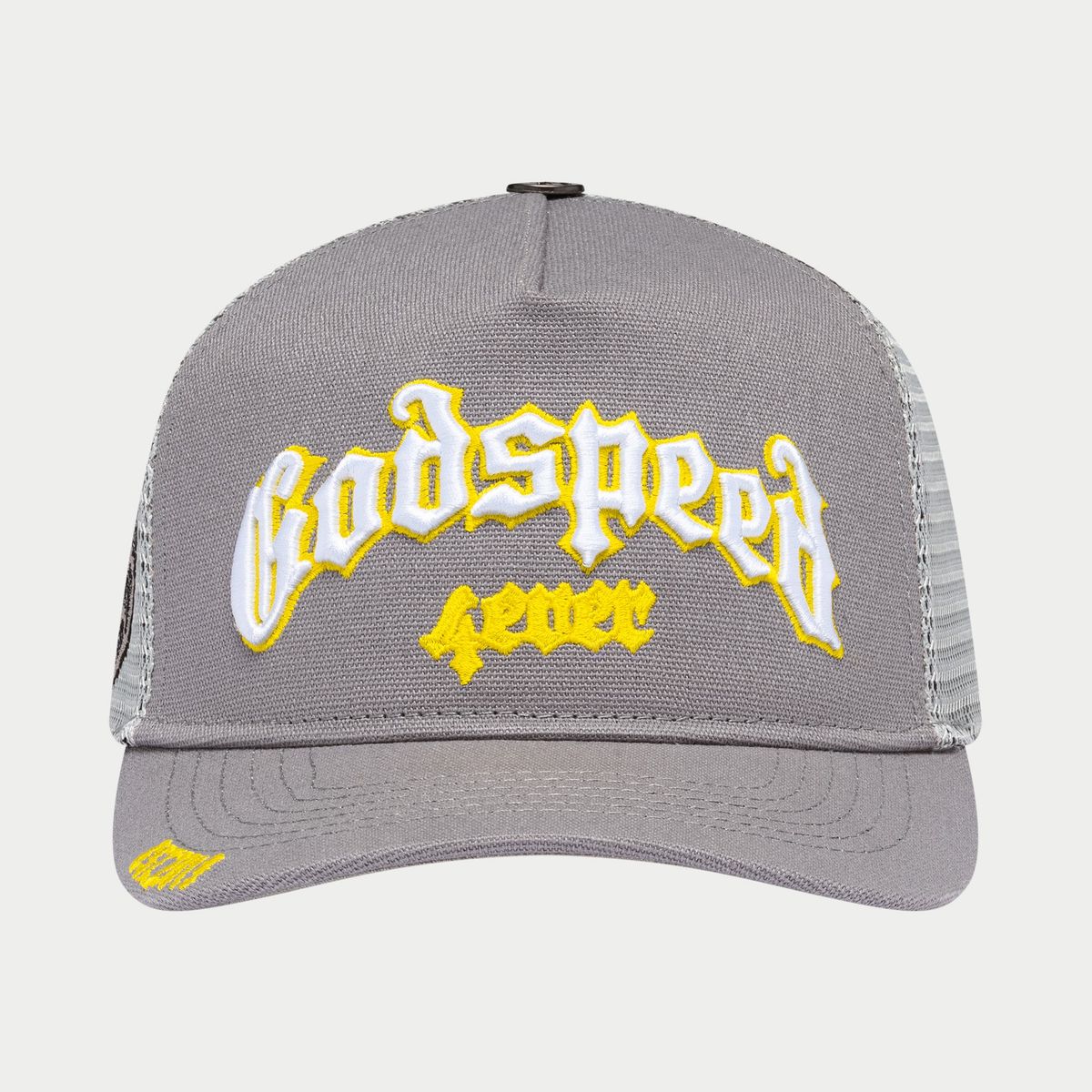 Godspeed Gs Forever Trucker Hat (Grey/Yellow)