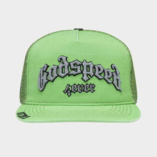 Godspeed GS Forever Trucker Hat Lime Washed