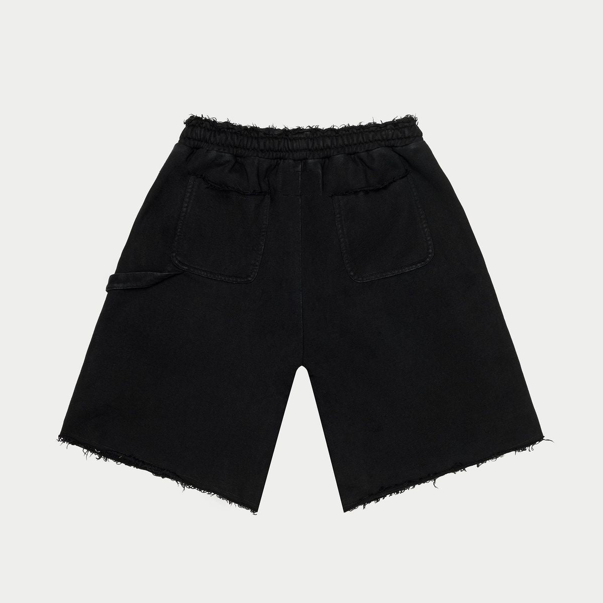 Godspeed Carpenter Distressed Shorts Black