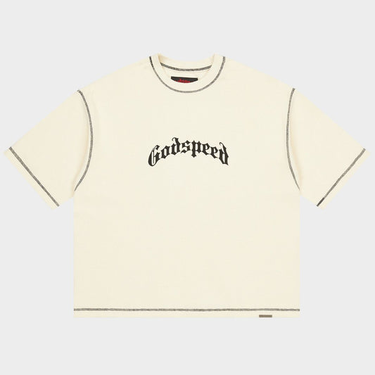 Godspeed Vital Og Logo T-Shirt Bone