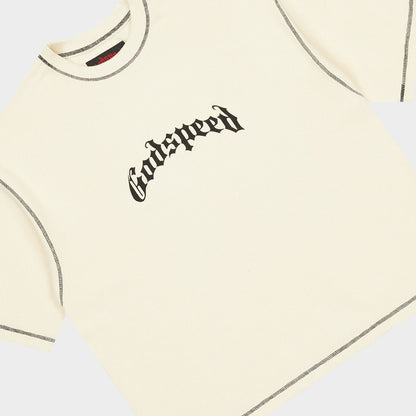Godspeed Vital Og Logo T-Shirt Bone