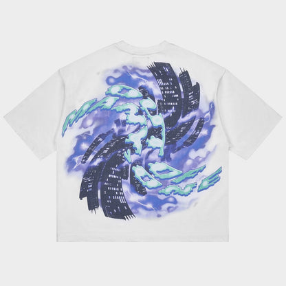 Godspeed  Liberty Tears T-shirt White