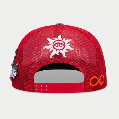 Godspeed GS FOREVER TRUCKER HAT Cherry
