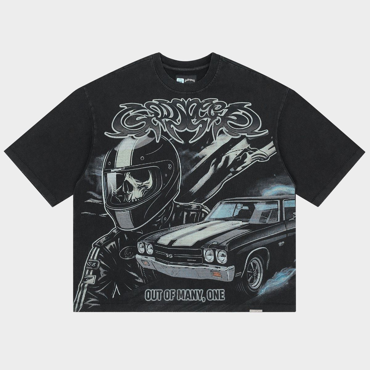Godspeed American Muscle T-shirt Black
