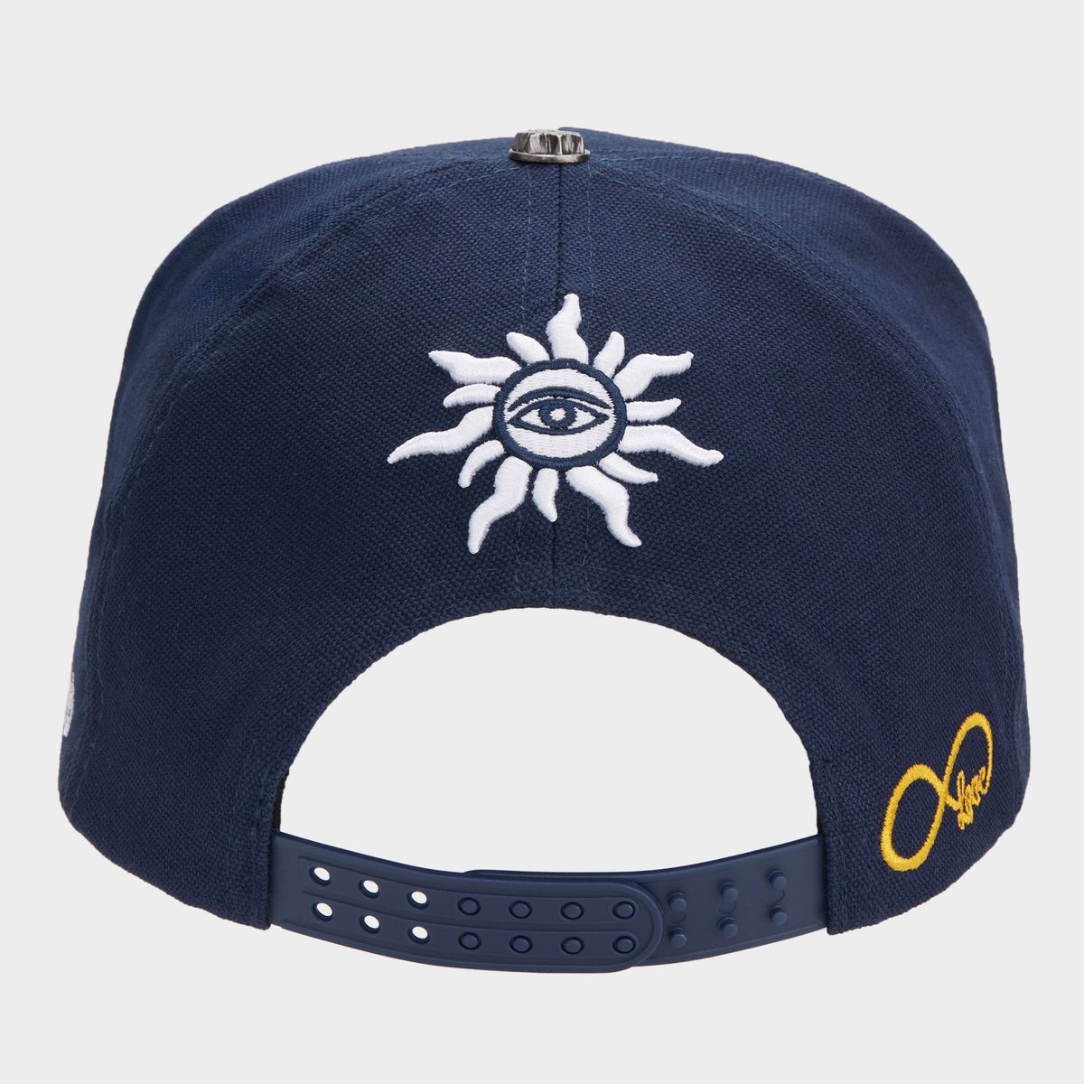 Godspeed G Logo SnapBack (Navy/Yellow)