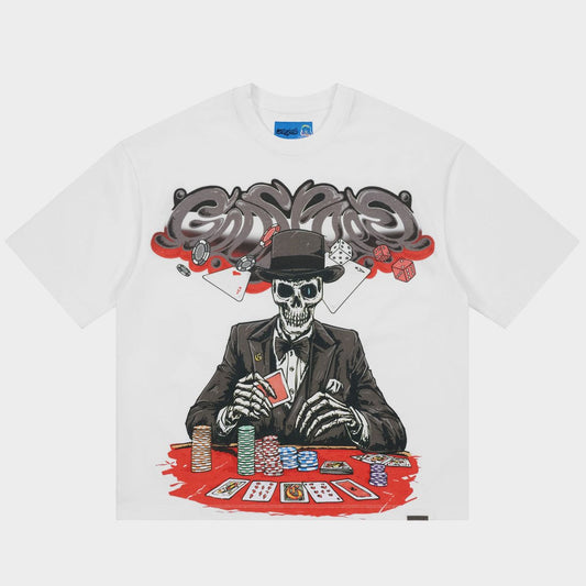 GodSpeed High Stakes T-shirt NG White