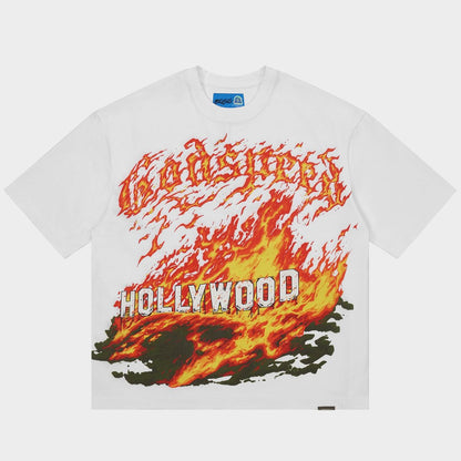 GodSpeed Hollywood Inferno II NG T-shirt White