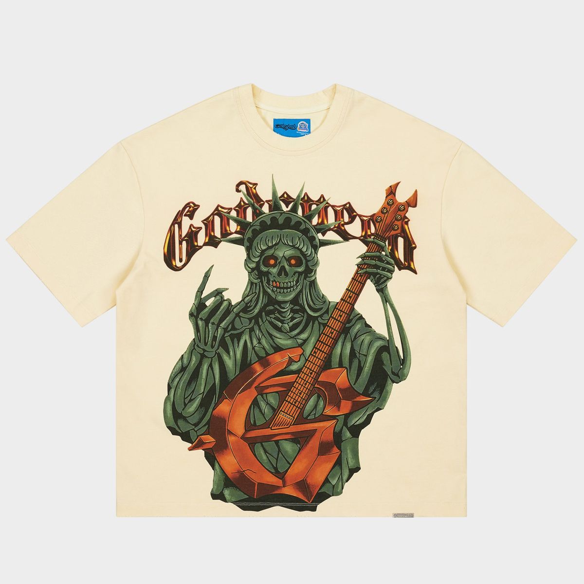 Godspeed Liberty Rock T-shirt NG Bone